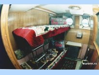 Двухместная двухъярусная каюта на нижней палубе