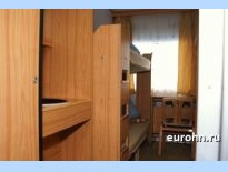 Двухместная двухъярусная каюта на средней палубе